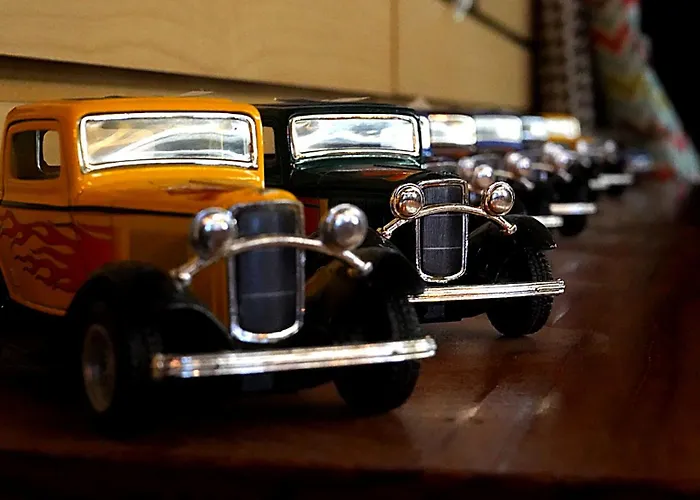 Historic Rail Car On Route 66 Hotel