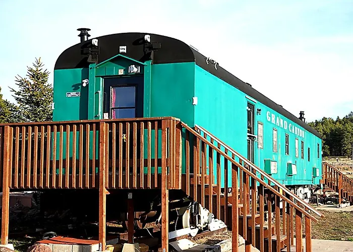Historic Rail Car On Route 66 4*