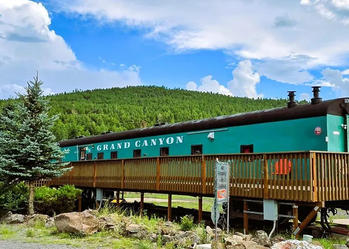 Historic Rail Car On Route 66 Williams